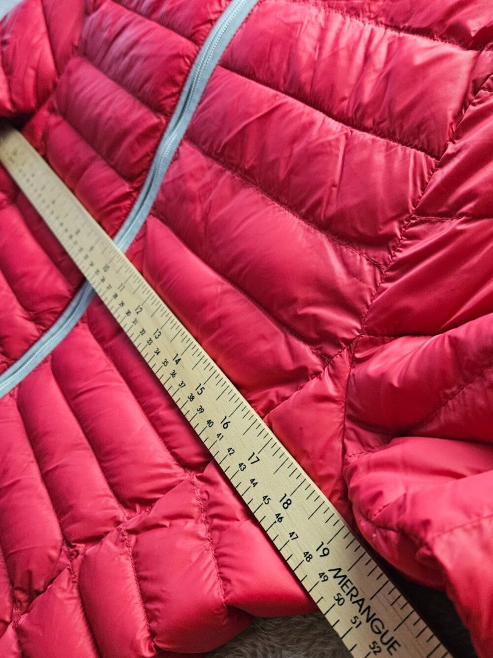 Eleven Elfs Puffer Jacket Coat Lightweight Hooded Full Zip Waterproof Windproof - Picture 7 of 13